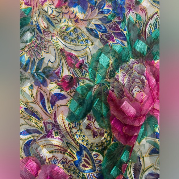 Vintage Victoria’s Secret Gold Label Floral Mesh Teddy Bodysuit M - Picture 8 of 10